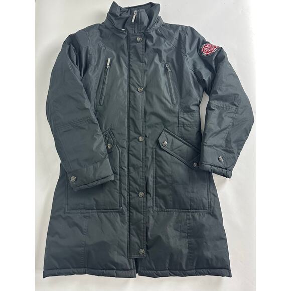 Coogi Kids Size 14 16 Black Winter Parka Puffer Coat Removeable Hood - Picture 13 of 13